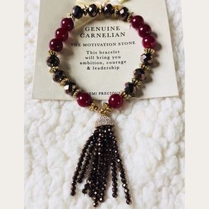 GENUINE CARNELIAN THE MOTIVATION STONE,